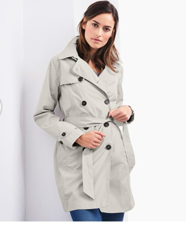 Дамско водоустойчиво тренч палто нова колекция 2025, бежово