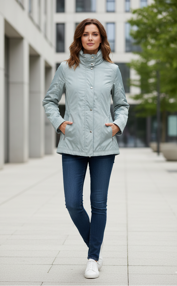 FUCHS SCHMITT Дамско водоустойчиво преходно яке, сиво