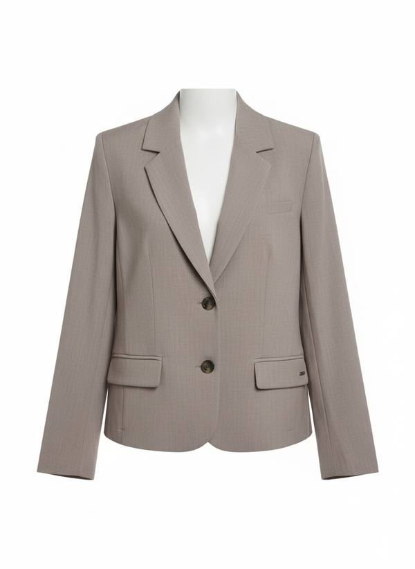 Дамско елегантно сако Zabaione "Sabrina", сиво