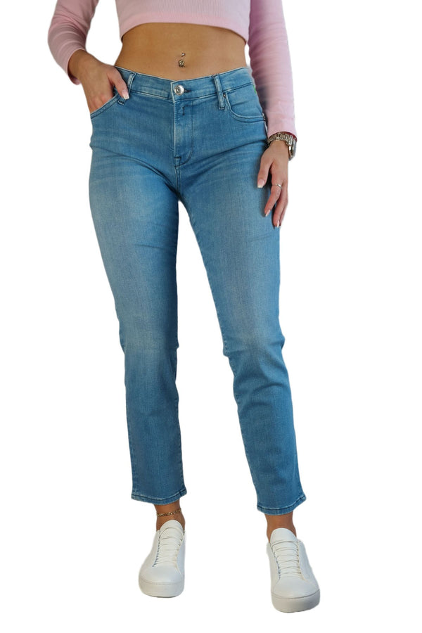 Women's jeans Replay Vivy – light blue, Slim Fit