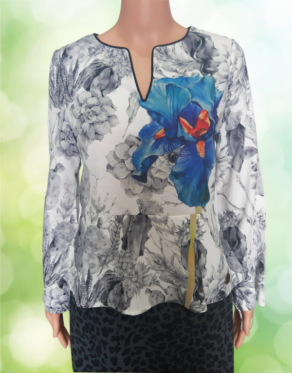 Elegant women's blouse Culito From Spain, multi-colored