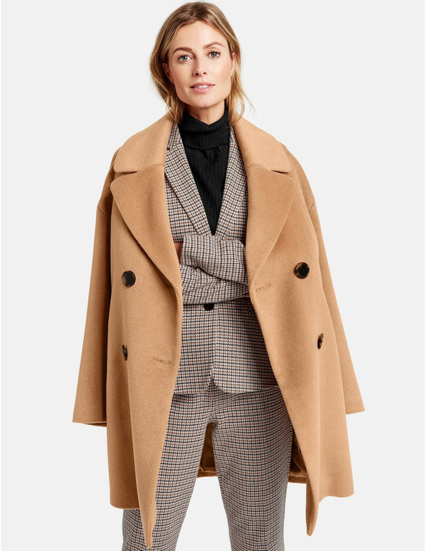 Дамско дълго палто с вълна GERRY WEBER