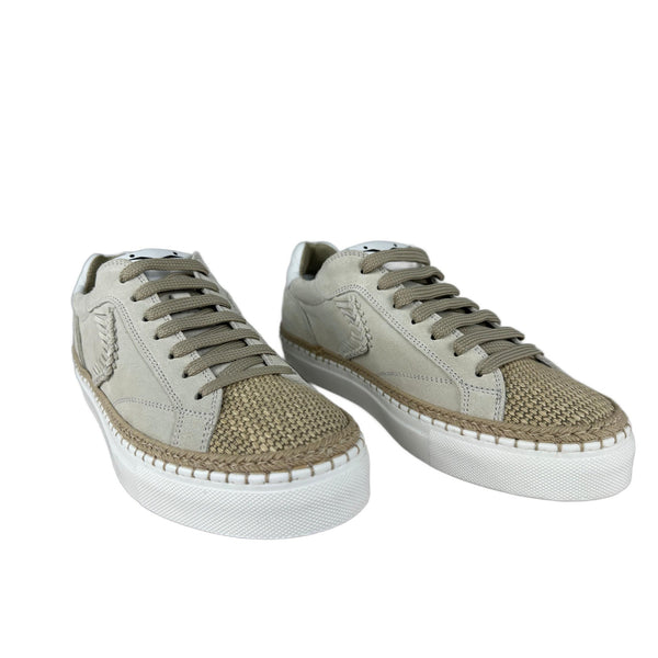 Луксозни маратонки от велур Voile Blanche, бежови, 39