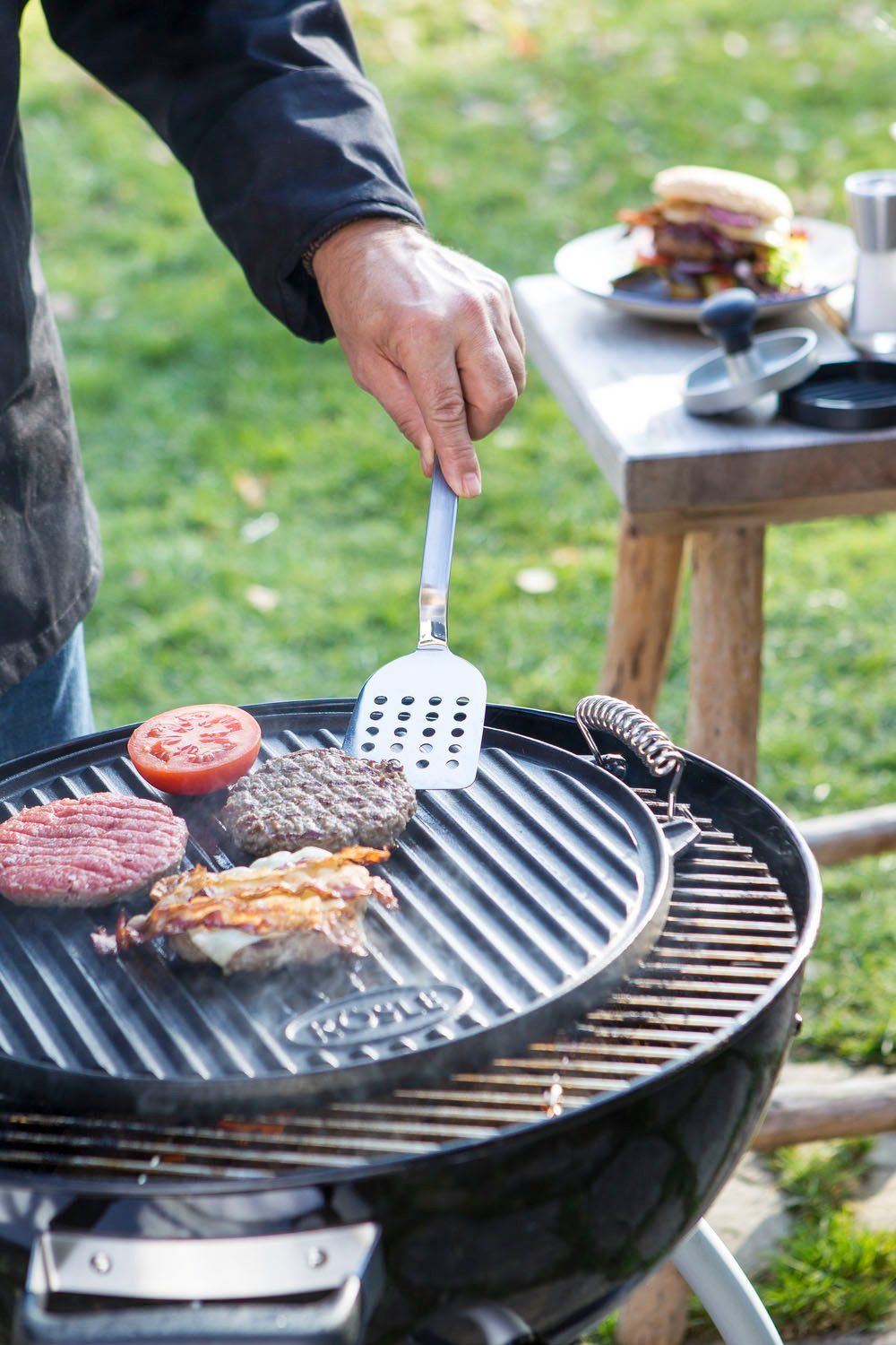 Преса за бургери Rösle 25082 – перфектна форма и удобство при приготвяне