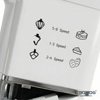 MixMaster 3in1 кухненски робот mawaa®, 1400 W, 10 литра