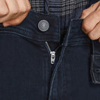 Мъжки дънки Jack & Jones Liam Skinny, тъмносини