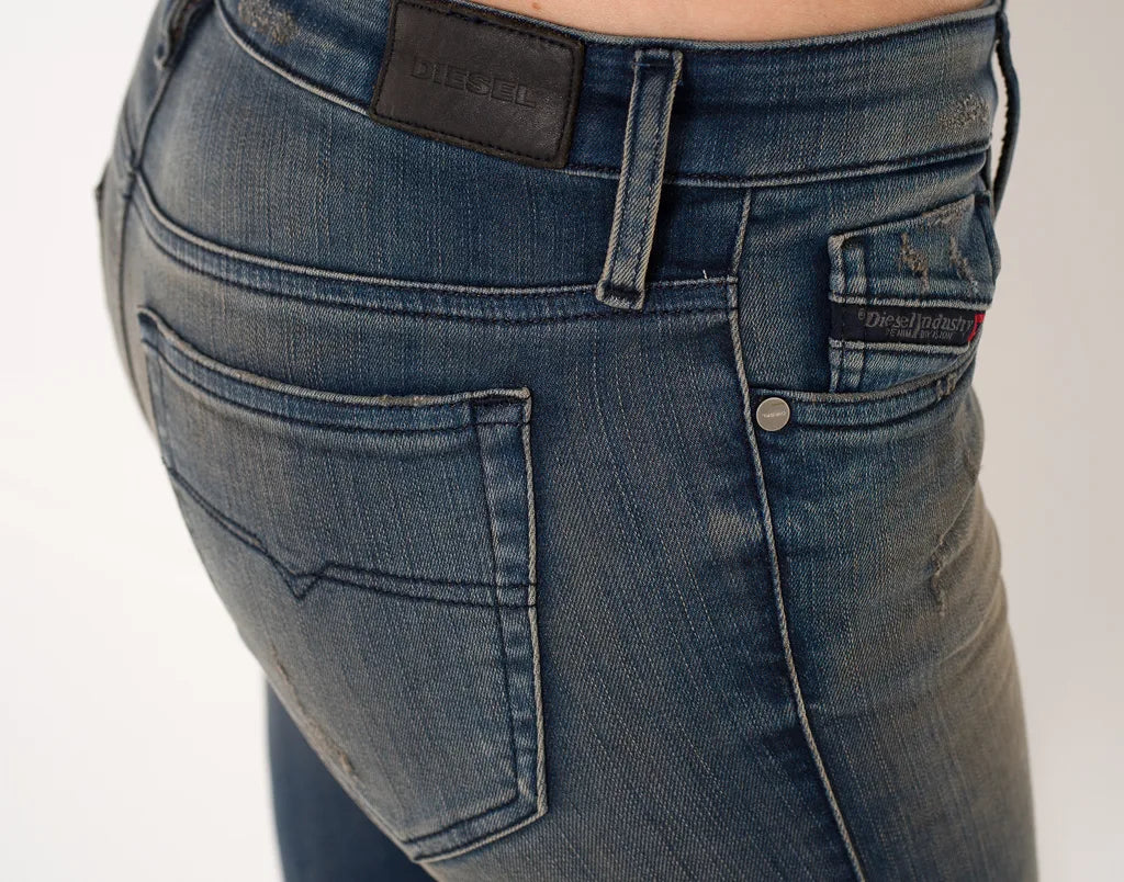 Дамски дънки Diesel Skinzee-Low-Zip Super Slim