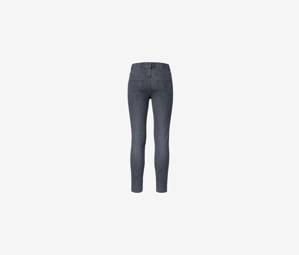 Women's cotton stretch jeans, gray 