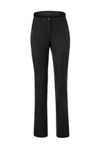 Sporty-elegant trousers, black