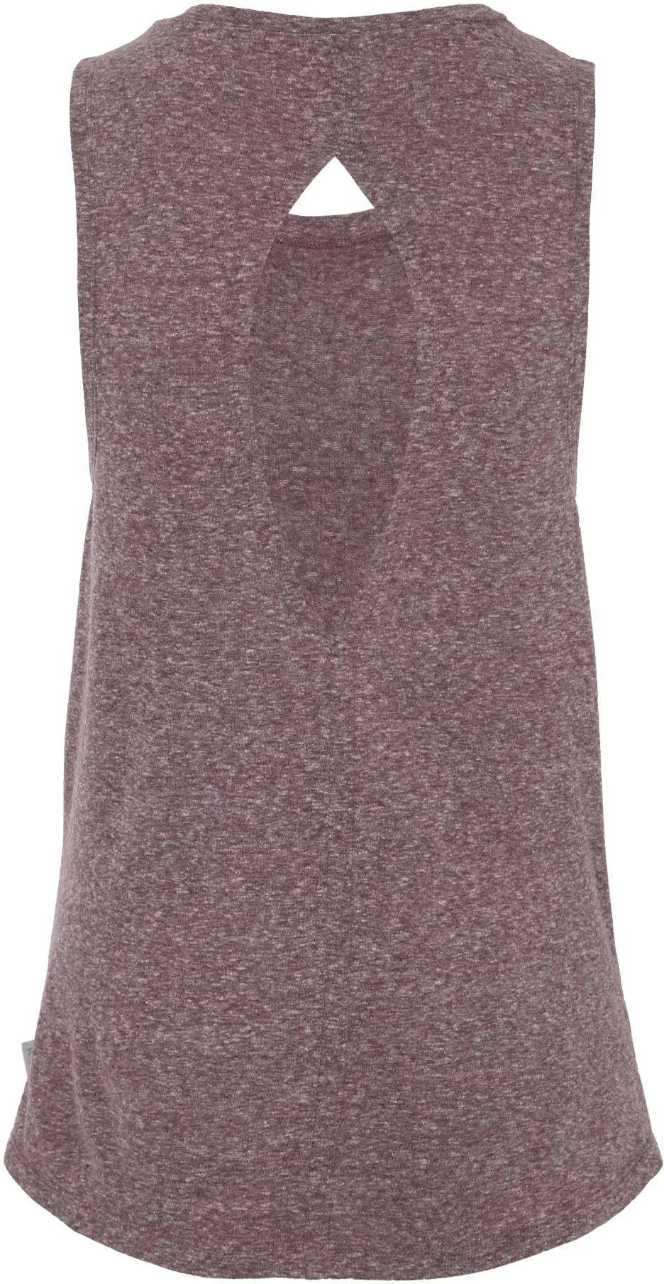 Marika Women's sports tank top with open back, purple