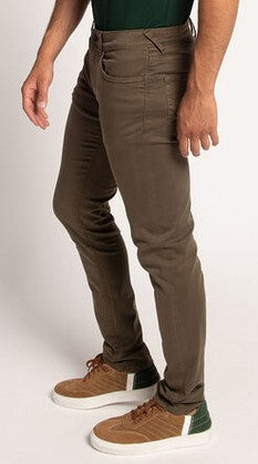 Мъжки дънки PEPE JEANS Slim Fit, кафяви