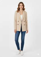 RIANI Women's cotton plaid coat, new collection Winter 2025 