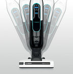 Безжична прахосмукачка Bosch BCH86HYG1 Athlet Series 6 ProHygienic 28 V с LED дисплей, бяла