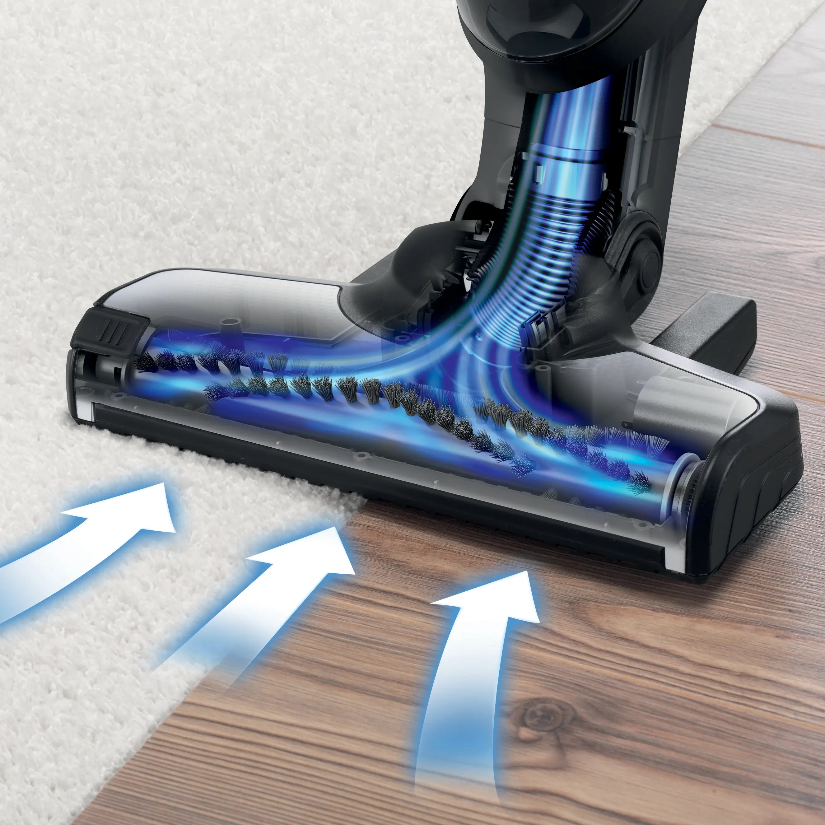 Безжична прахосмукачка Bosch BCH86HYG1 Athlet Series 6 ProHygienic 28 V с LED дисплей, бяла