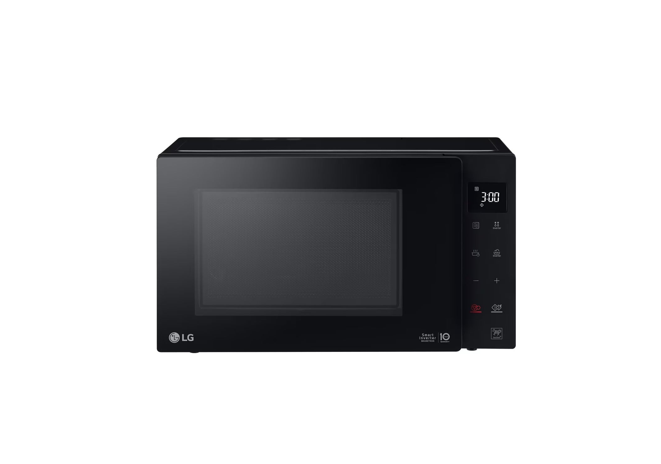 LG Микровълнова фурна, Smart Inverter технология, Easy Clean покритие, LED дисплей, 1150 W, 25 л