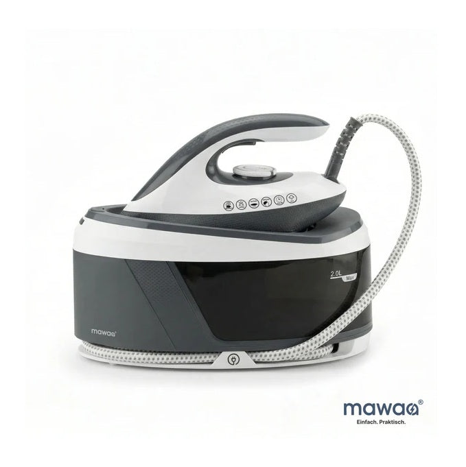 Парна станция mawaa® SteamForce – 2400W, 2-литров резервоар, Anti-Calc