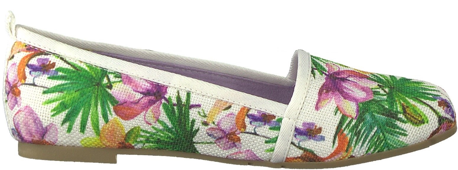 Дамски балерини Tamaris Flower Comb с флорален принт