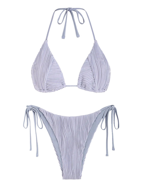 Zaful Embossed Two-Piece Swimsuit Summer 2025, Green