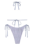 Zaful Embossed Two-Piece Swimsuit Summer 2025, Green
