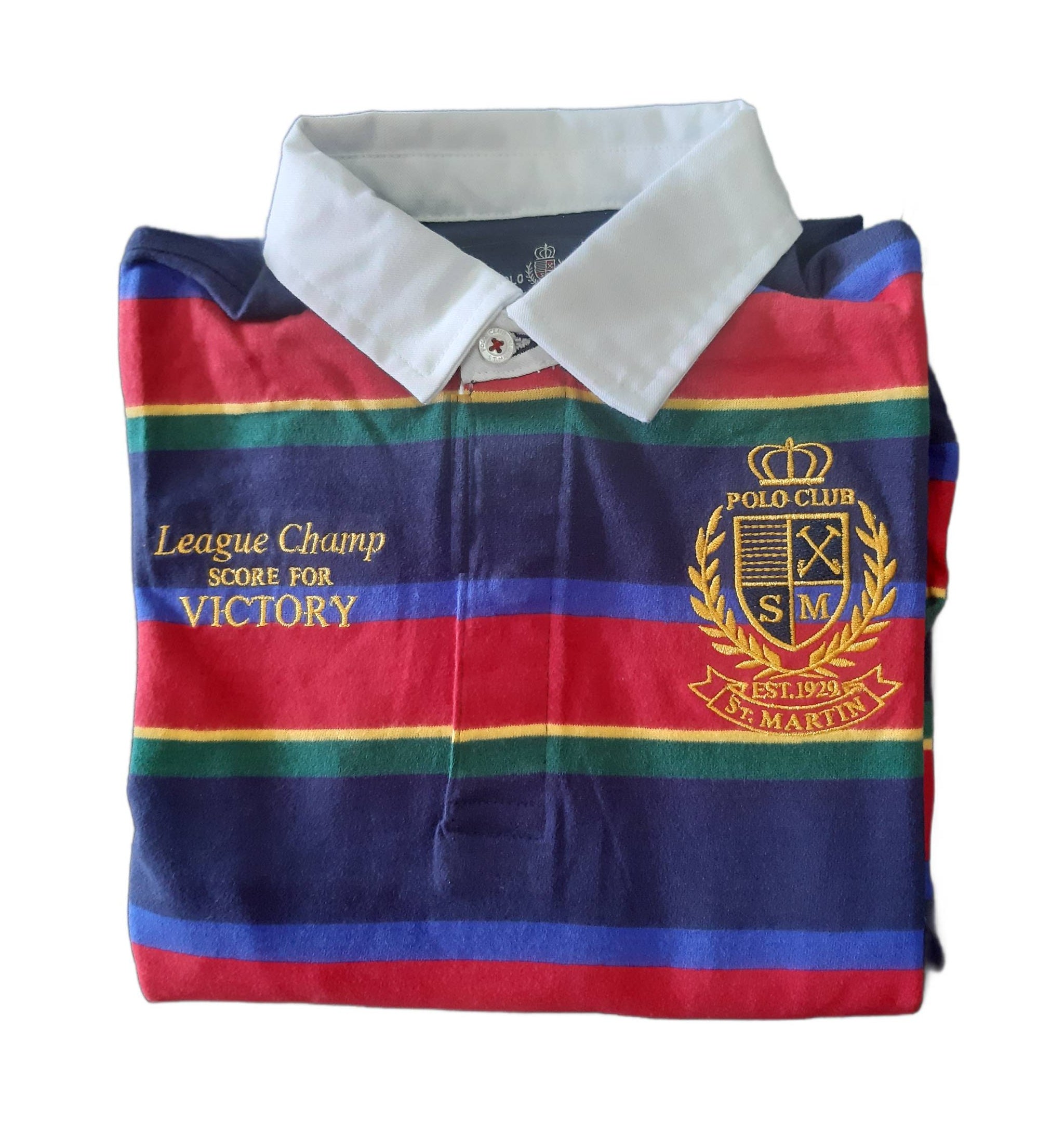 Детска памучна блуза Polo Club St. Martin, разноцветна