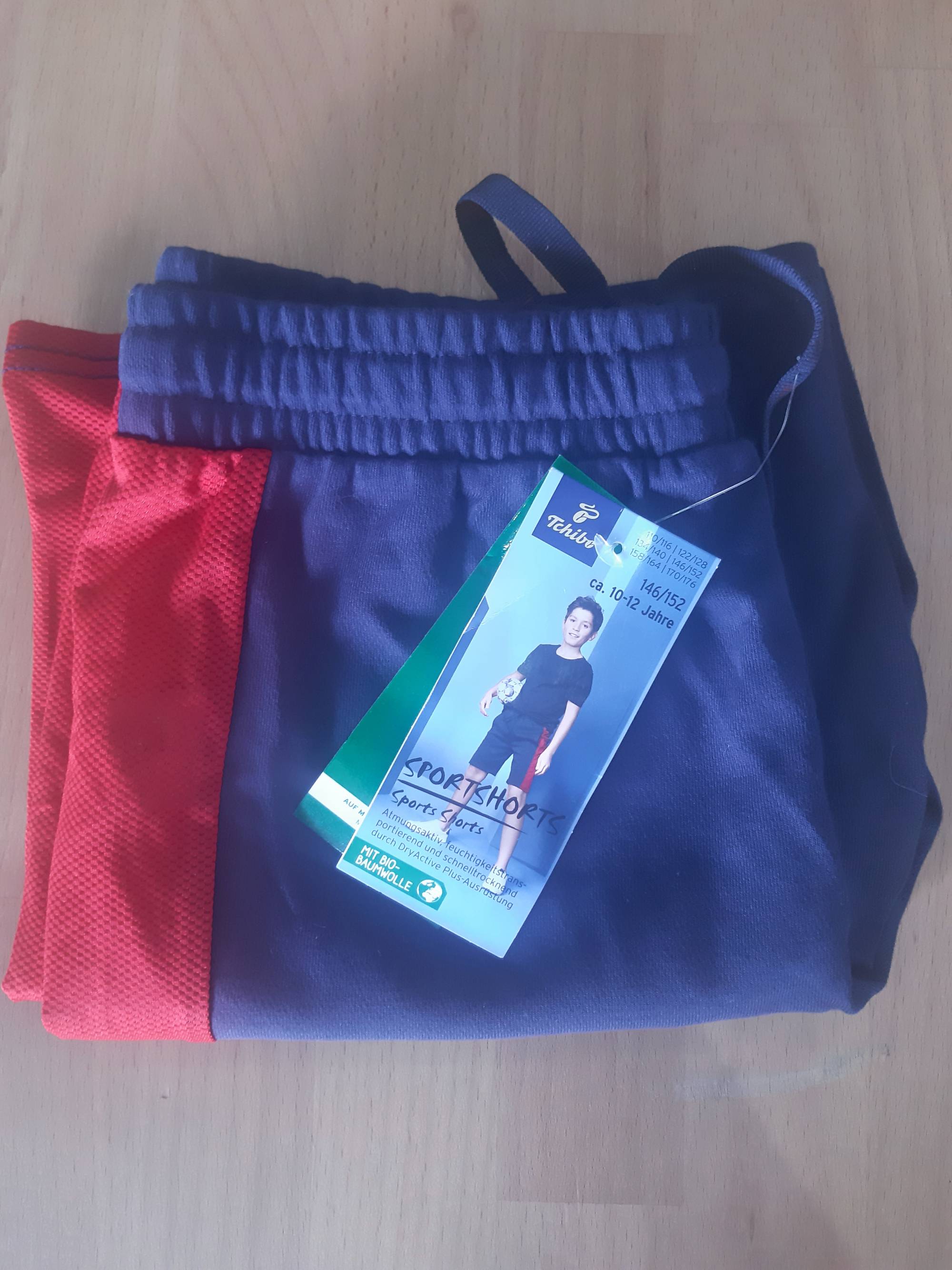 Детски шорти за момче, сини