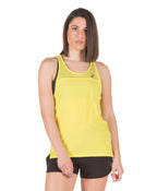 Дамски спортен потник ASICS Loose Strappy Tank, лайм
