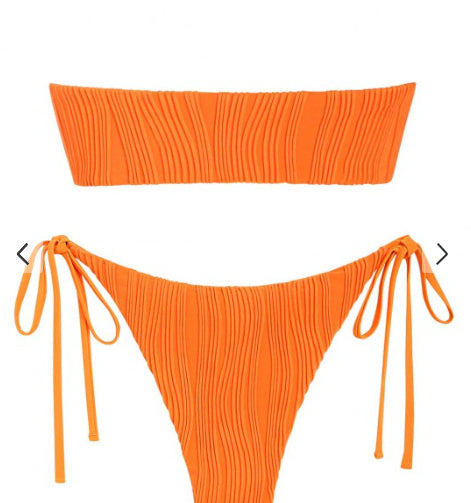 Zaful Embossed Two-Piece Swimsuit Summer 2025, Green