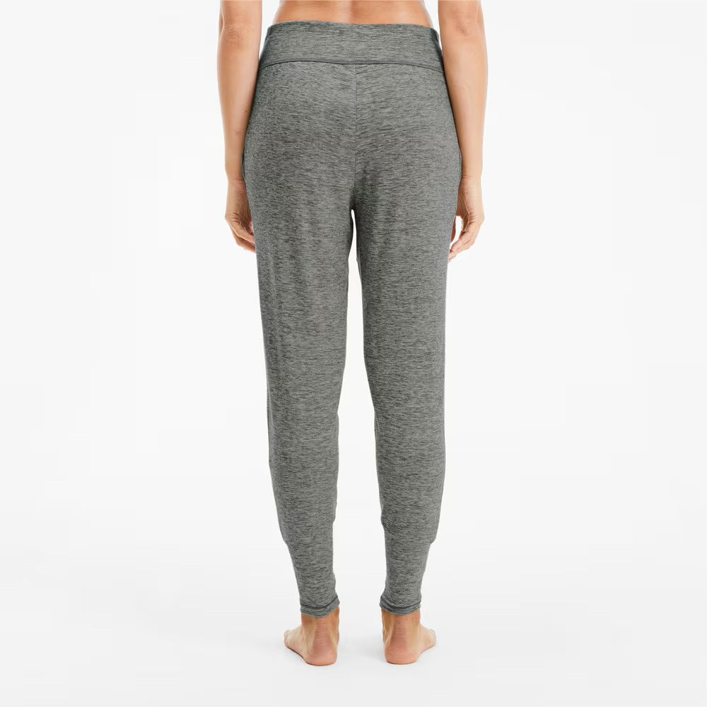 Дамски спортни панталони със стеснена кройка Puma Studio Tapered Pant