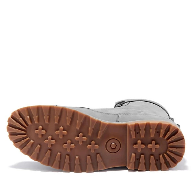 Мъжки боти от естествена кожа Timberland, сиви