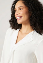Seidensticker Women's elegant blouse, white