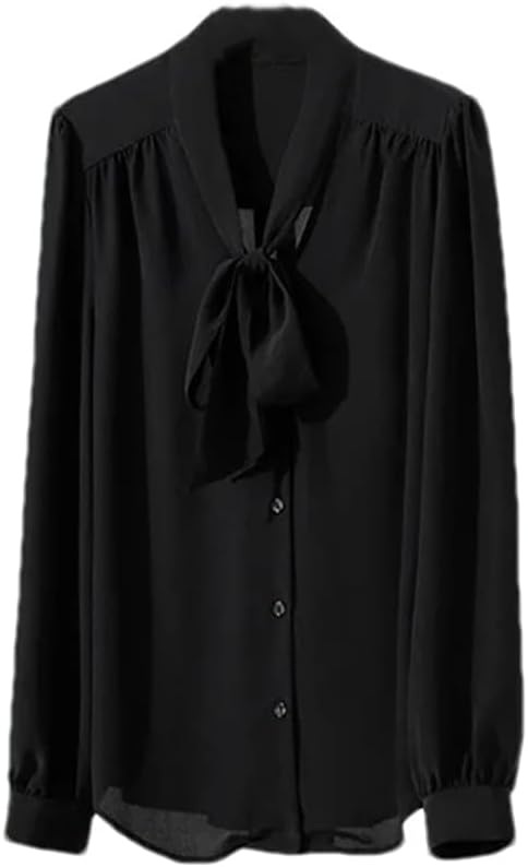 Women's long-sleeved blouse Jette, black