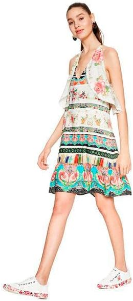 Desigual Дамска лятна къса рокля, разноцветна