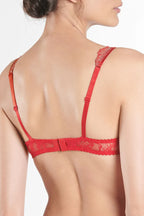 Women's underwired half cup bra Aubade Soleil Nocturne