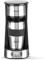 Кафемашина BEEM Thermo 2 Go с термо чаша и таймер, 750 W, LCD екран