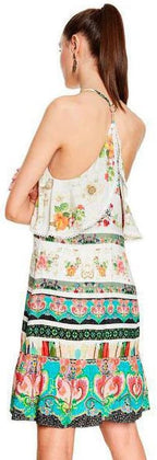 Desigual Дамска лятна къса рокля, разноцветна
