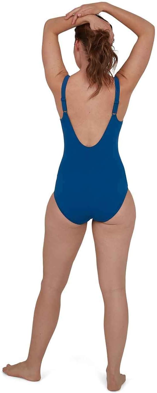 Дамски цял бански Speedo ContourLustre Printed