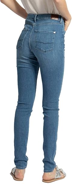 Дамски дънки Pepe Jeans – Skinny Slim Fit с висока талия