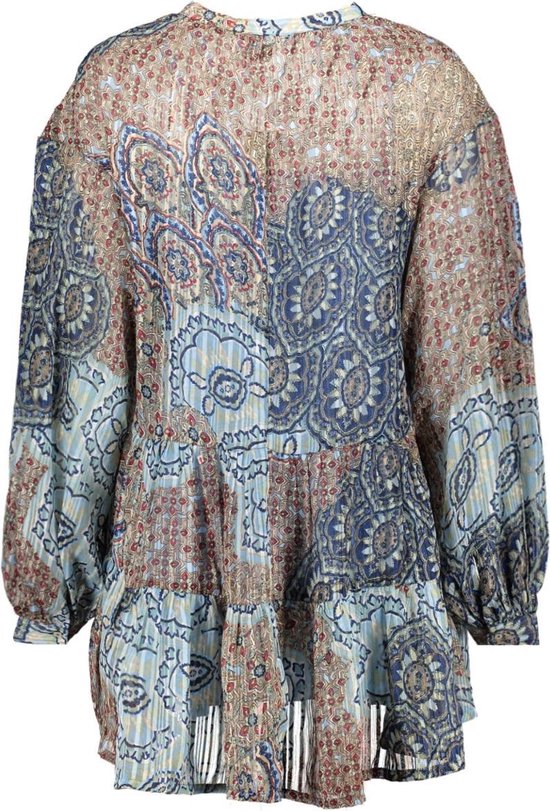 VERO MODA Дамска Макси туника с разноцветни мотиви