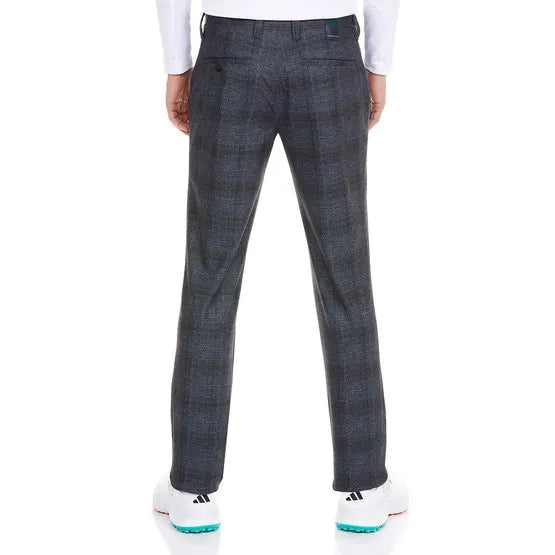 Мъжки панталон Alberto Rob DS ceramica slim fit, тъмносин каре