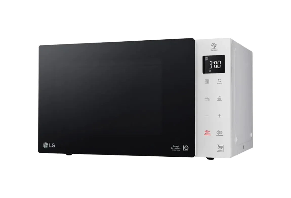 Микровълнова печка LG Smart Inverter MS23NECBW – 23L, 1000W, бяла