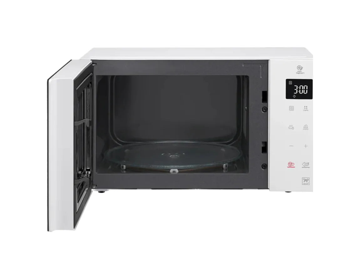 Микровълнова печка LG Smart Inverter MS23NECBW – 23L, 1000W, бяла