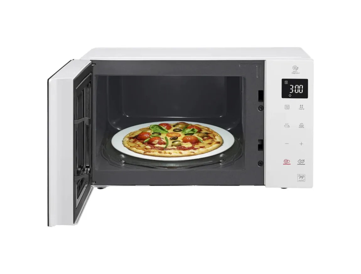 Микровълнова печка LG Smart Inverter MS23NECBW – 23L, 1000W, бяла