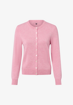 Women's fine knit cardigan, ecru 