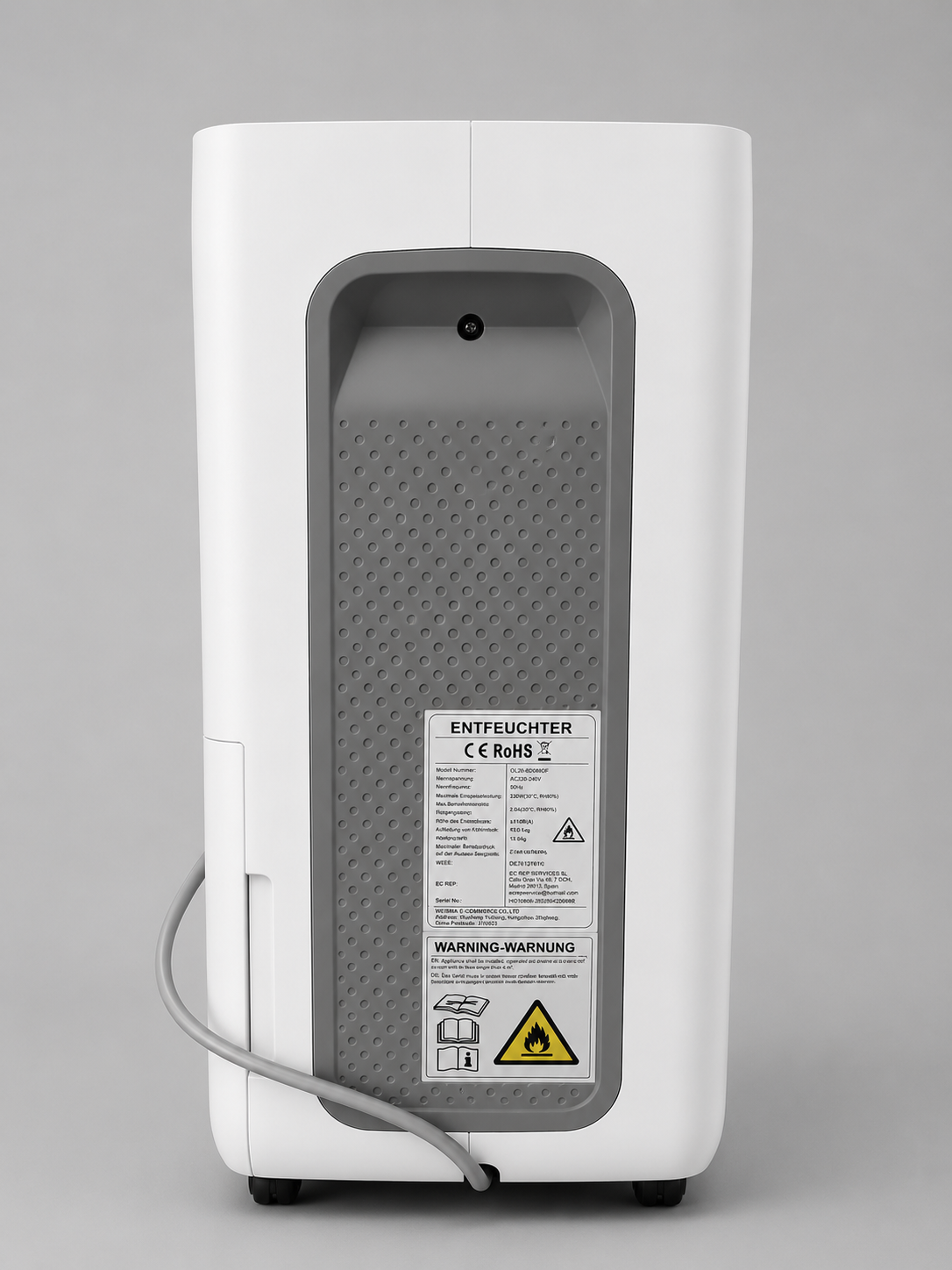 Компресорен влагоуловител 20L/24h OL20-BD068DF – 330W, Тих режим, Таймер, LED дисплей