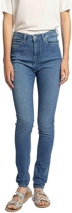 Дамски дънки Pepe Jeans – Skinny Slim Fit с висока талия