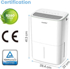 Влагоуловител Midea Comfee MDDF-20DEN7 20 л/24 ч за помещения до 40 м²
