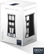 Кафемашина BEEM Thermo 2 Go с термо чаша и таймер, 750 W, LCD екран
