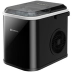 Машина за лед 12 кг/24 ч с LED дисплей, самопочистване и кошница за лед