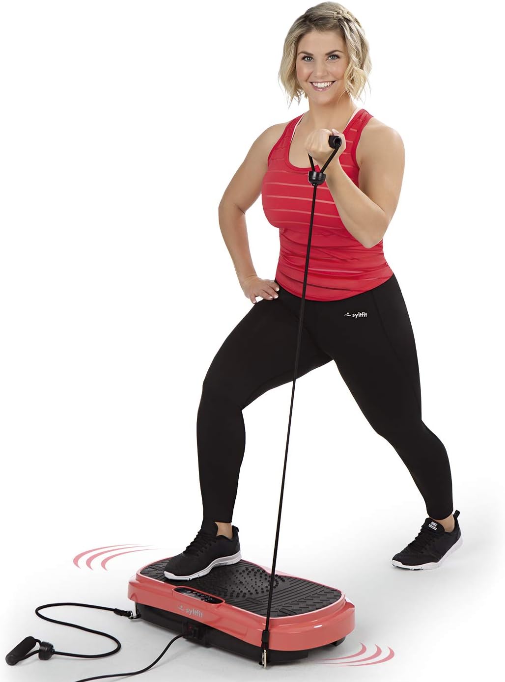 Вибрационна платформа Syltfit Beatrice Egli Collection с 99 нива и 10 програми