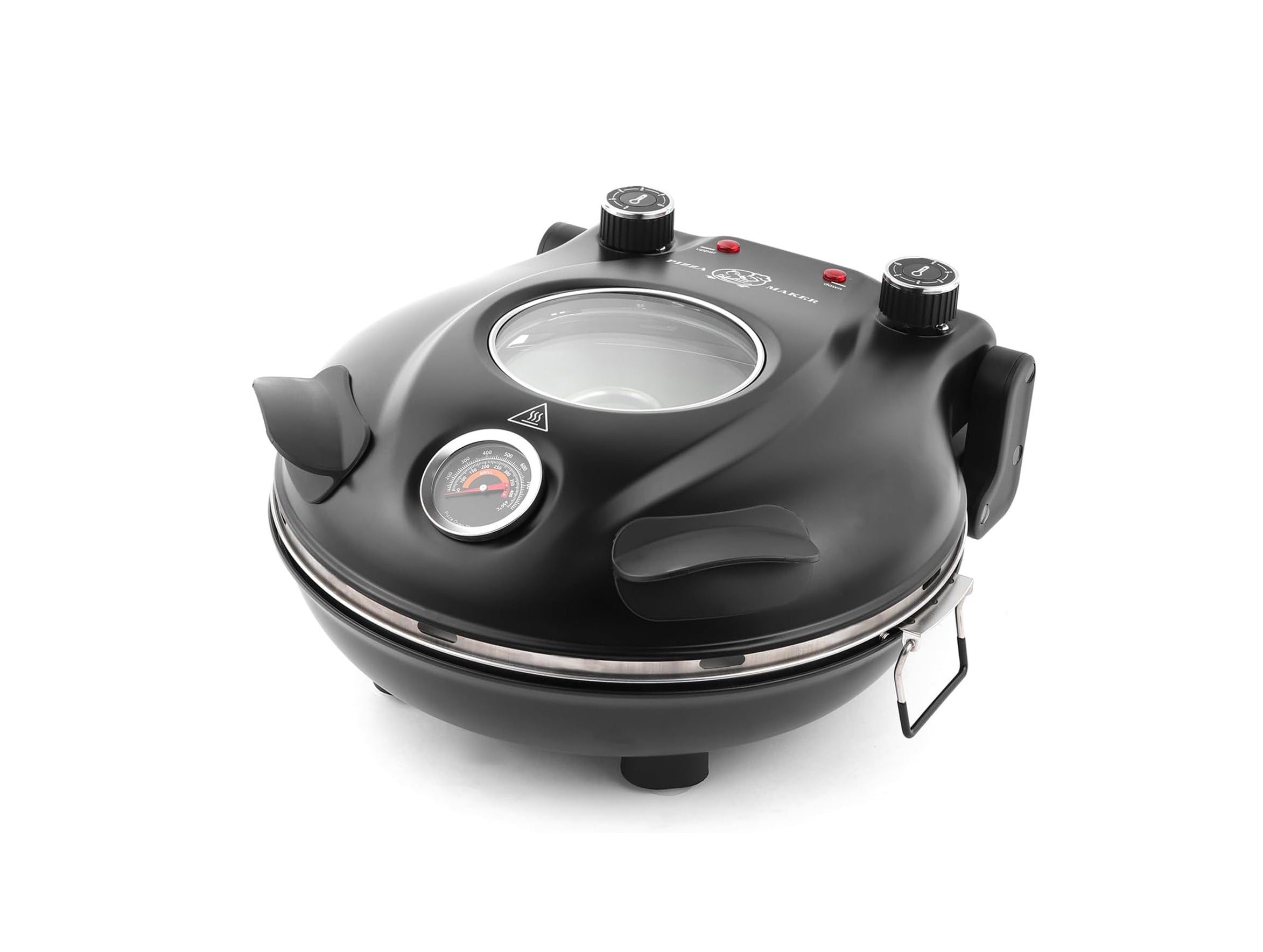 Електрическа пещ за пица KLAIF 1200W с тава за печене 31 см и температура до 420°C